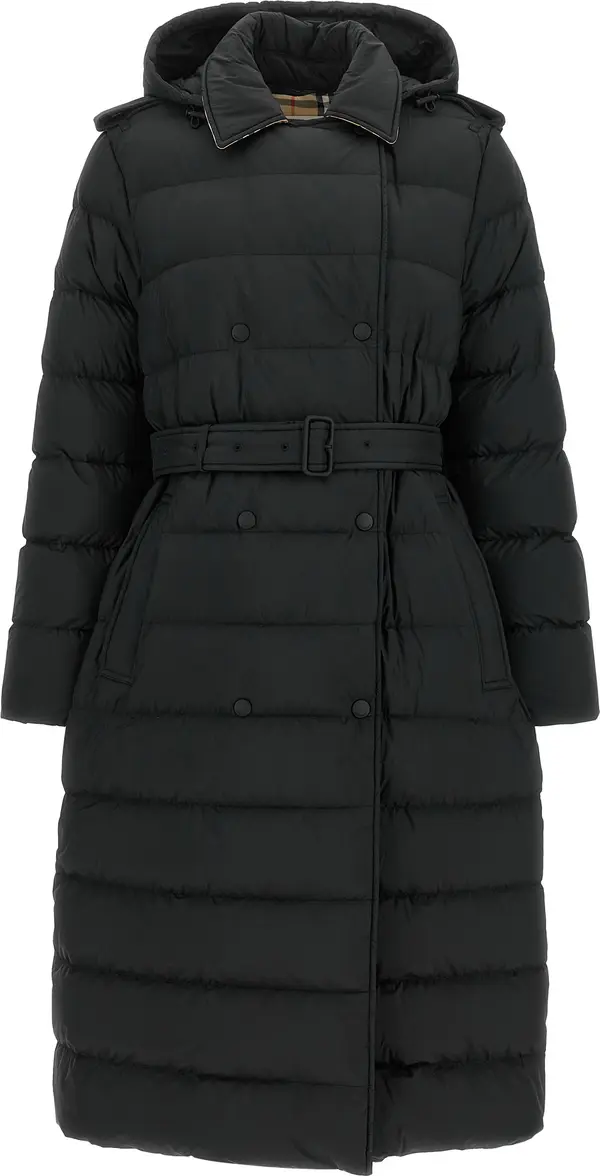 Black Polyamide Coat