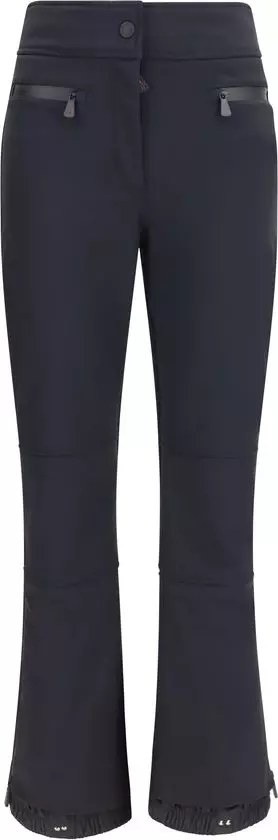 Black Polyester Athletic Pants
