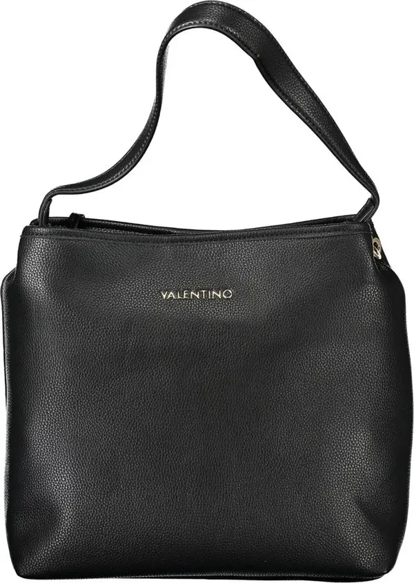Black Polyurethane Women's Bag