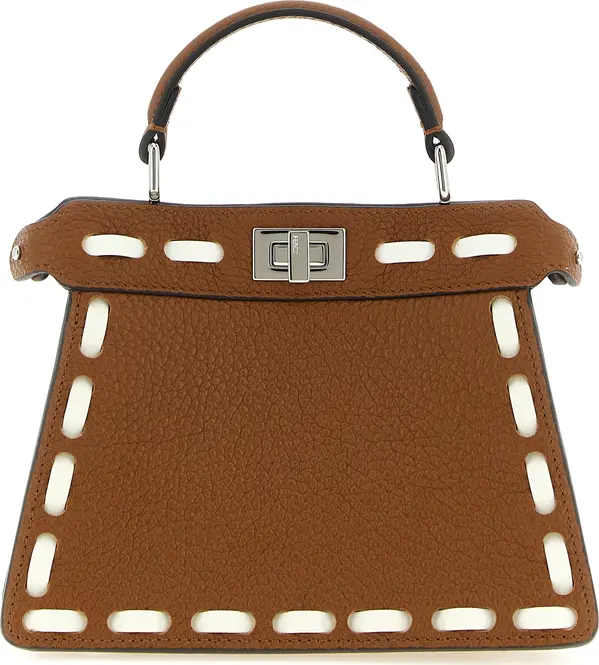 Brown Calfskin Handbag