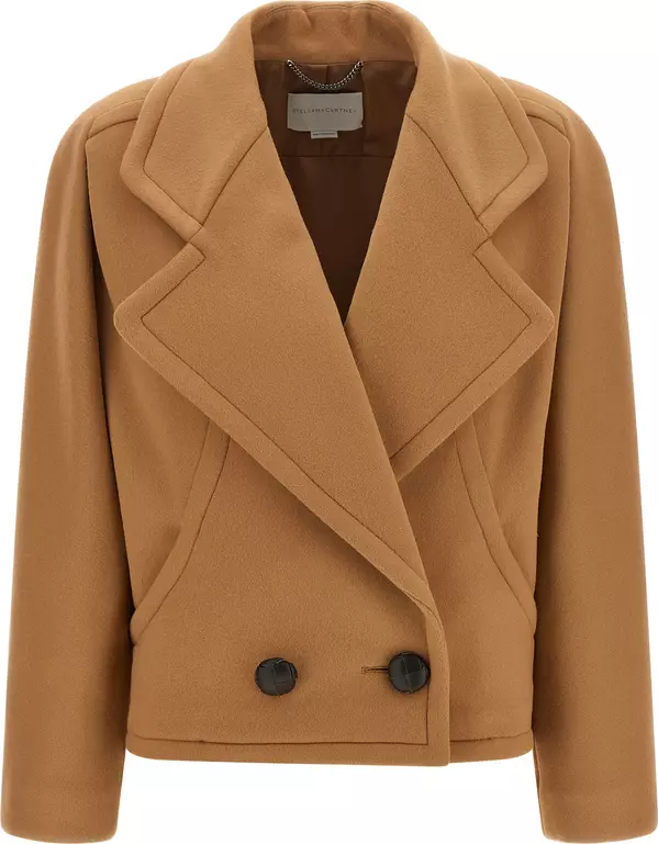 Beige Wool Coat