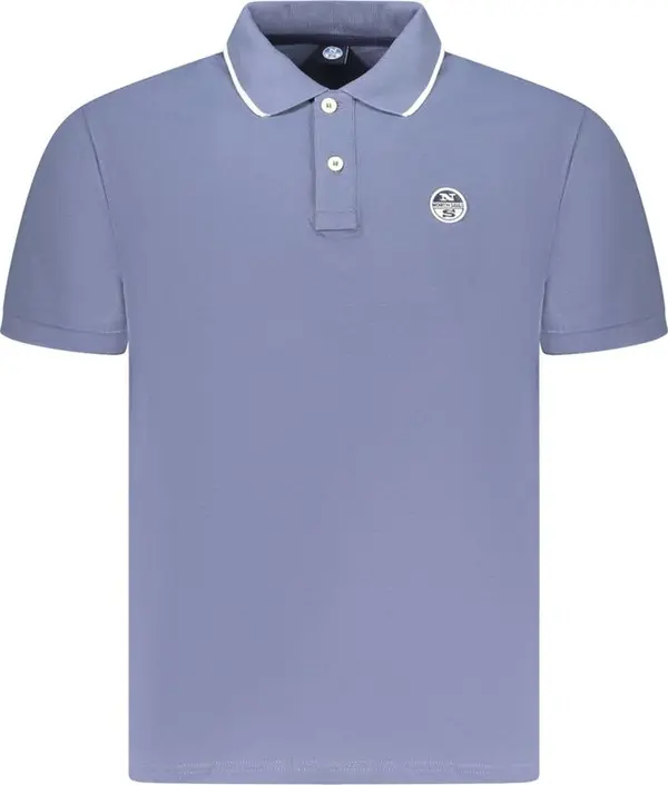 Blu Cotton Men Polo