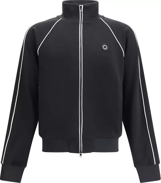 Black Polyester Sweatshirt