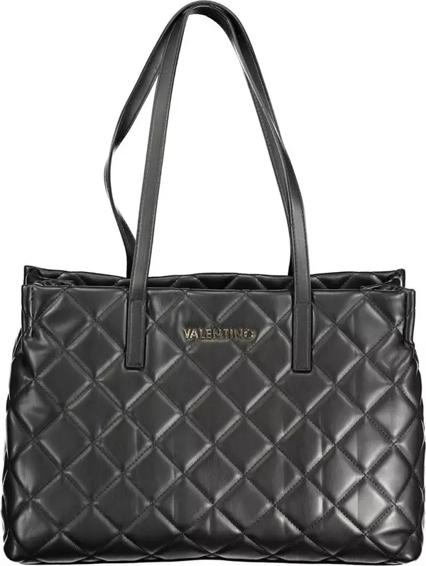 Nero Poliuretano Donna Bag