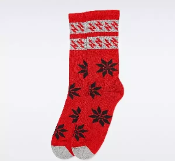 Red Cotton Socks
