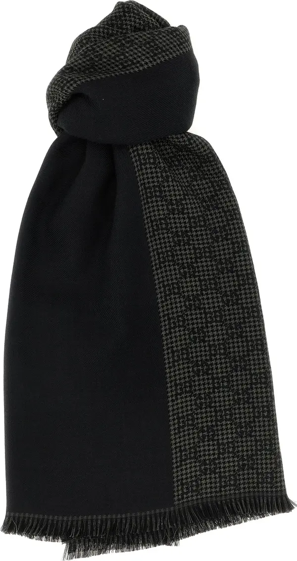 Multicolor Silk Foulard