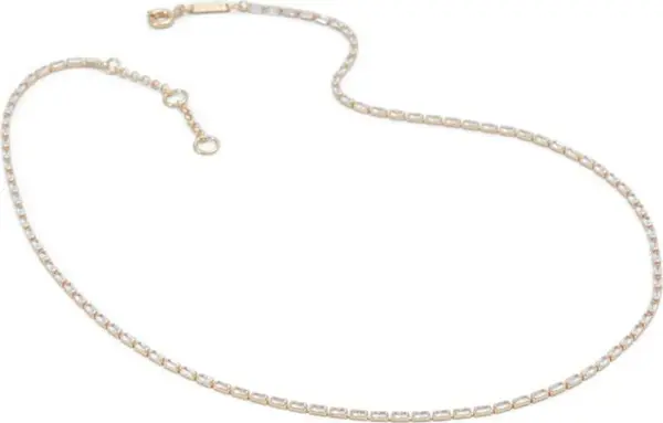 Gold Elastane Necklace