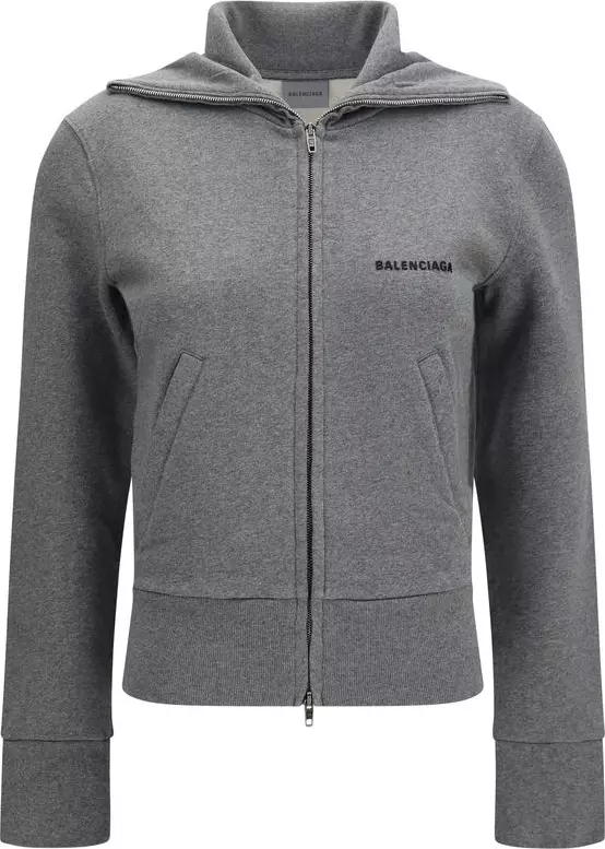 Gray Cotton Sweatshirt
