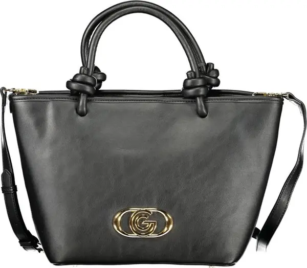 Nero Poliuretano Women Handbag