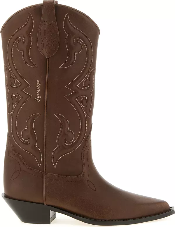 Brown Calfskin Chelsea Boots