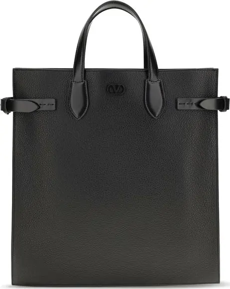 Black Calf Leather Bos Taurus Shoulder Bag