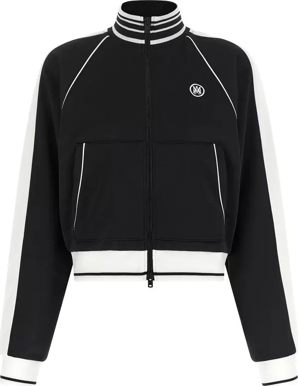 Black Polyester Shell Jacket