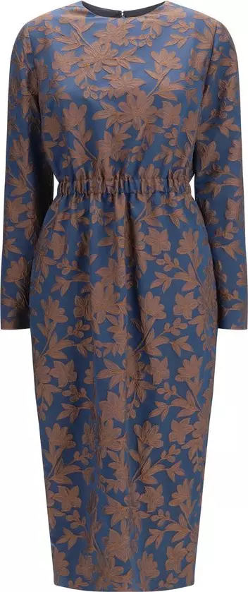 Multicolor Polyester Cocktail Dress