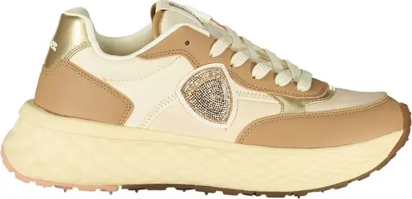 Brown Polyurethane Women's Sneaker