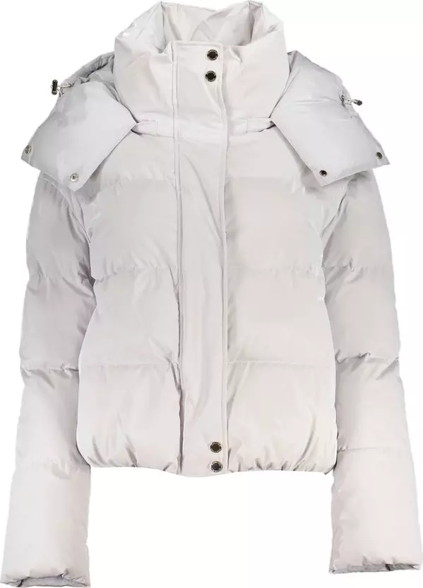 Bianco Poliuretano Women's Jacket