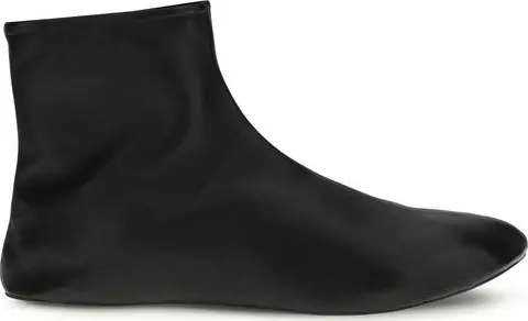 Black Lamb Ovis Aries Ankle Boots