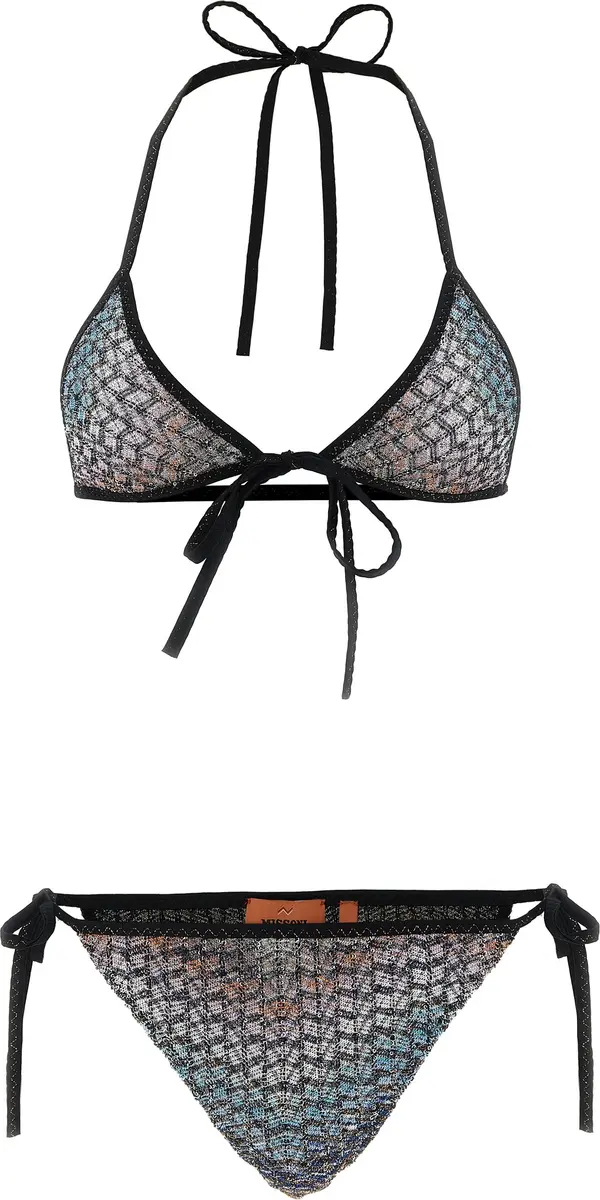 Multicolor Viscose Bikini