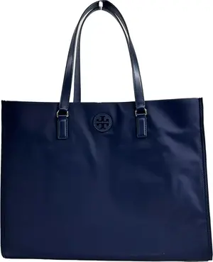 Navy Ella Large Nylon Tote Bag Purse 136144