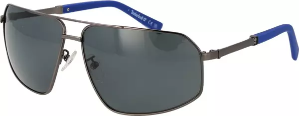 Gray Metal Sunglasses