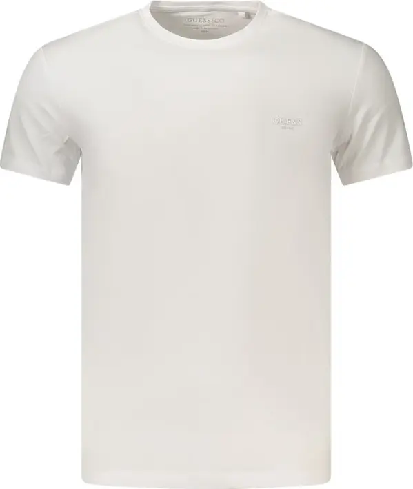 White Cotton Men's T-Shirt