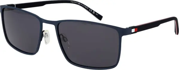 Blue Metal Sunglasses