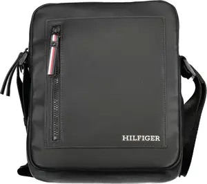 Black Polyethylene Shoulder Bag