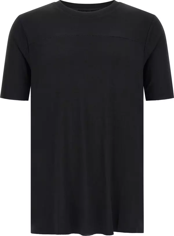 Black Viscose T-Shirt