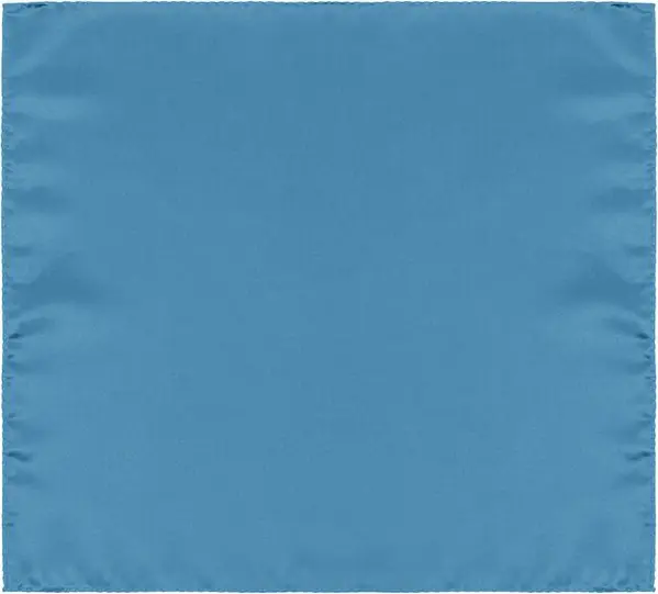 Light Blue Silk Pocket Square