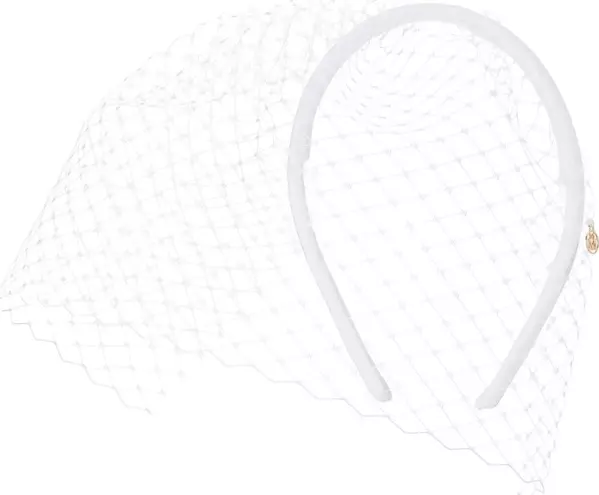 White Polyamide Headband