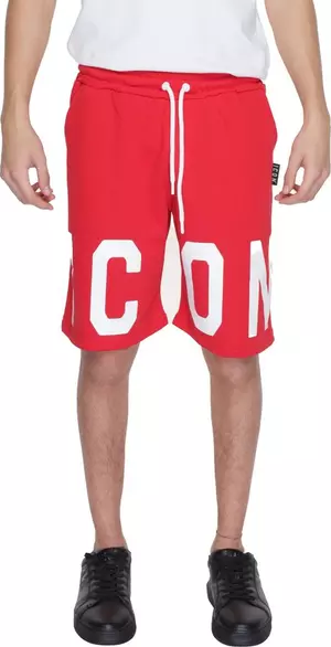Red Cotton Bermuda