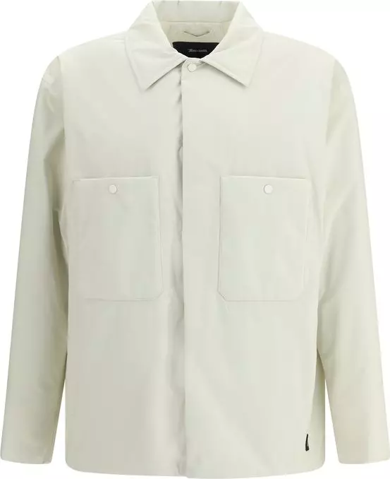 Beige Nylon Coat
