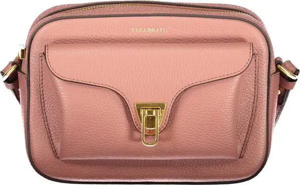 Pink Leather Women's Bag