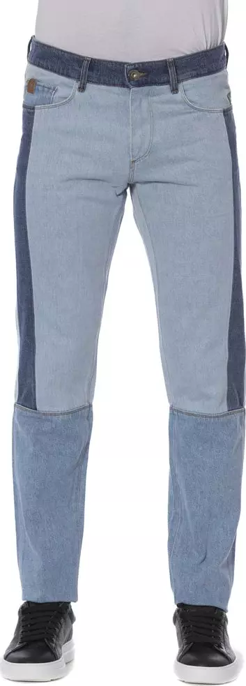 Blue Cotton Men Jeans