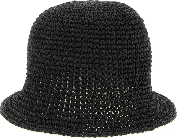Black Papier Bucket Hat