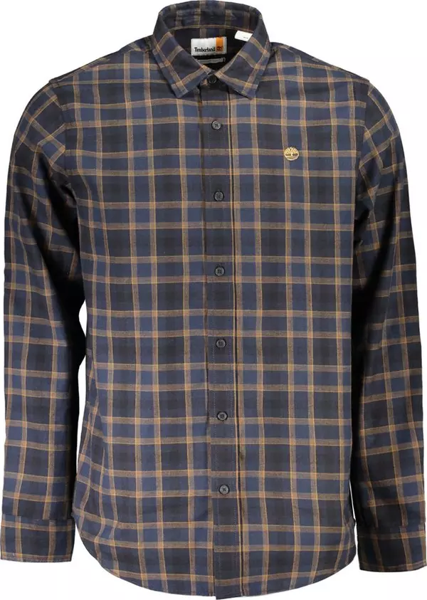 Blue Cotton Men's Shirt