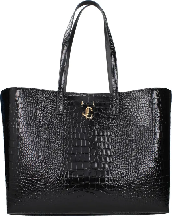 Black Leather Shoulder Bag
