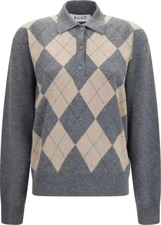 Gray Polyamide Sweatshirt