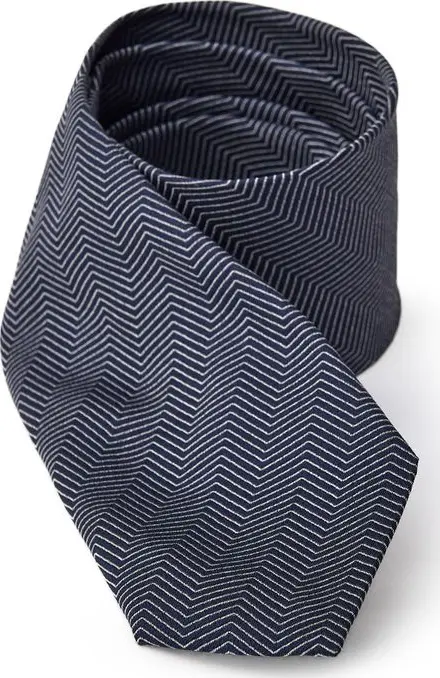 Blue Silk Tie