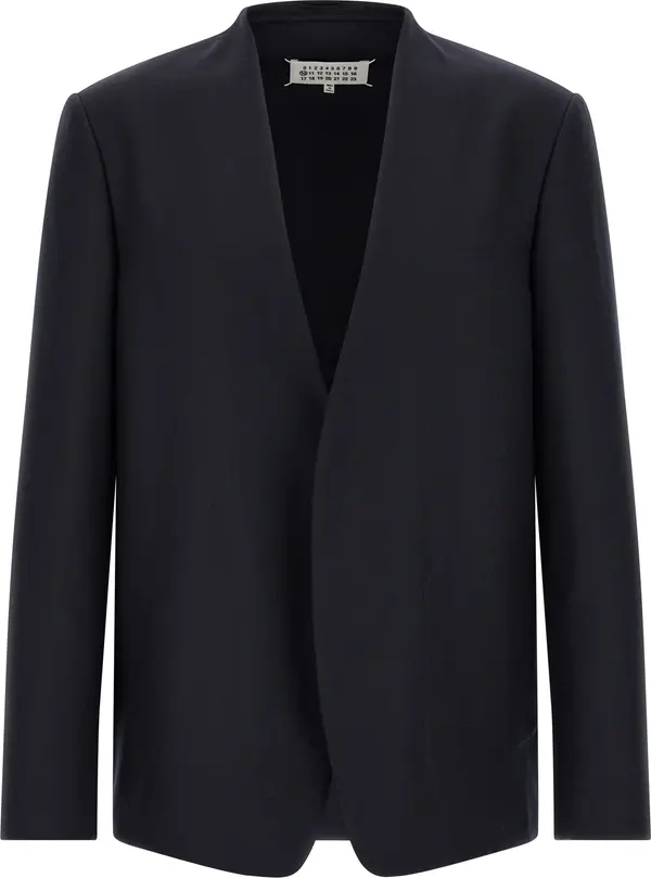 Blue Virgin Wool Blazer