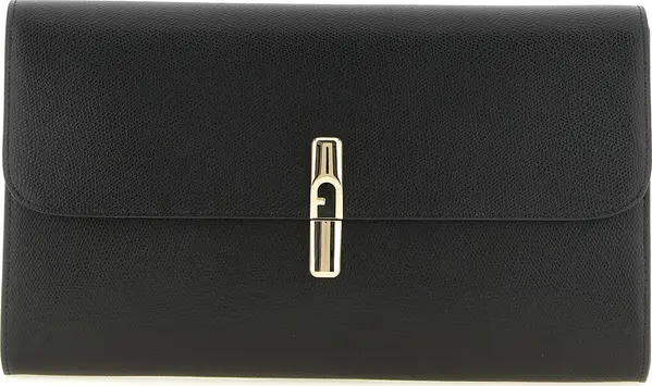 Black Calfskin Clutch Bag