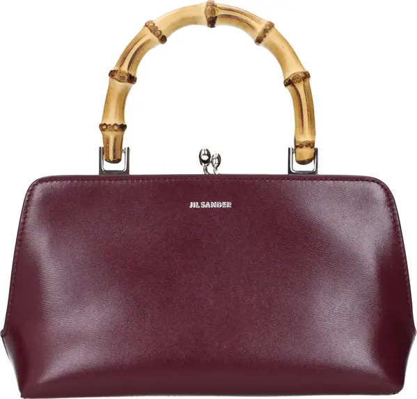 Red Leather Handbag
