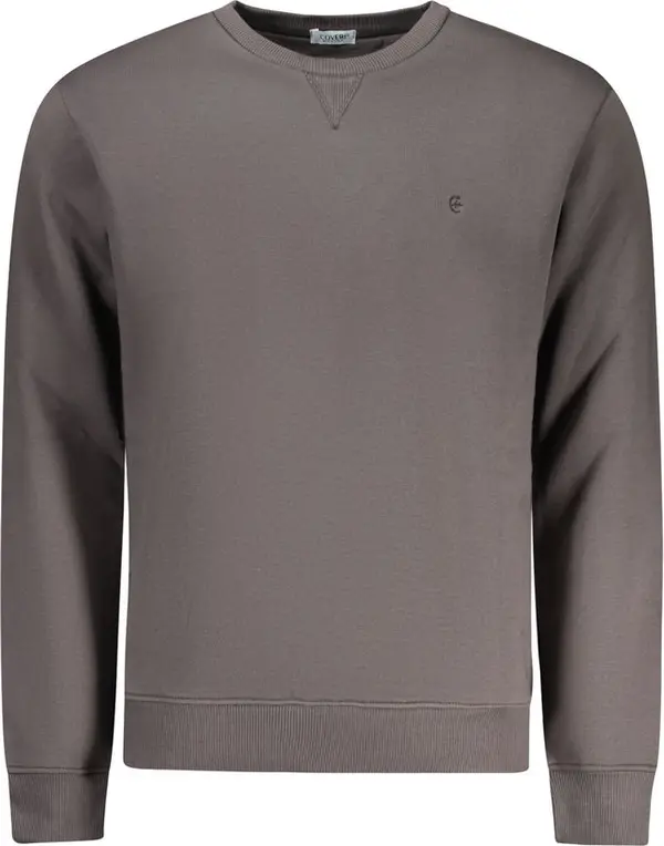 Grigio Cotton Men Sweatshirt