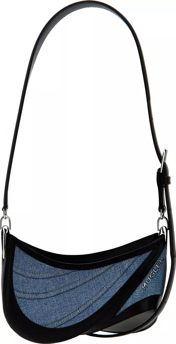 Multicolor Calfskin Shoulder Bag