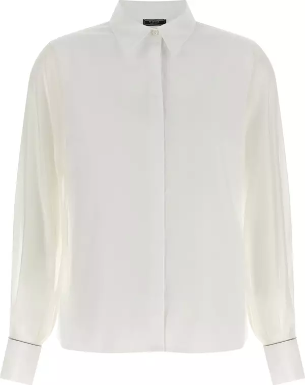 White Cotton Blouse