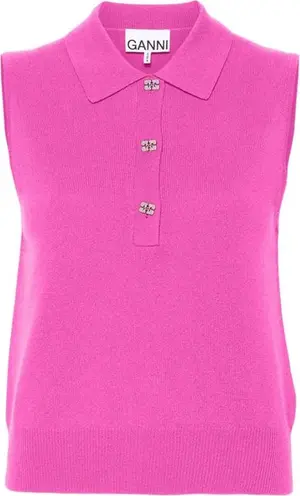 Wool And Cashmere Polo