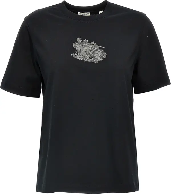 Black Cotton T-Shirt