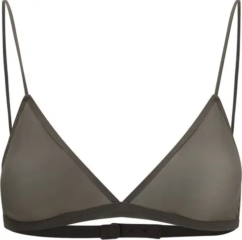 Gray Nylon Bra