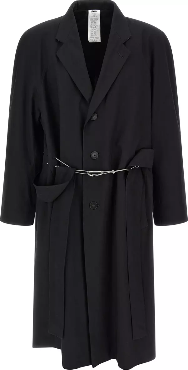Black Cotton Coat