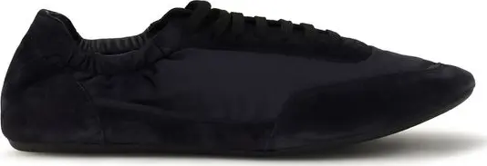 Blue Calf Leather Bos Taurus Athletic Sneakers