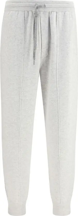 Gray Cashmere Athletic Pants